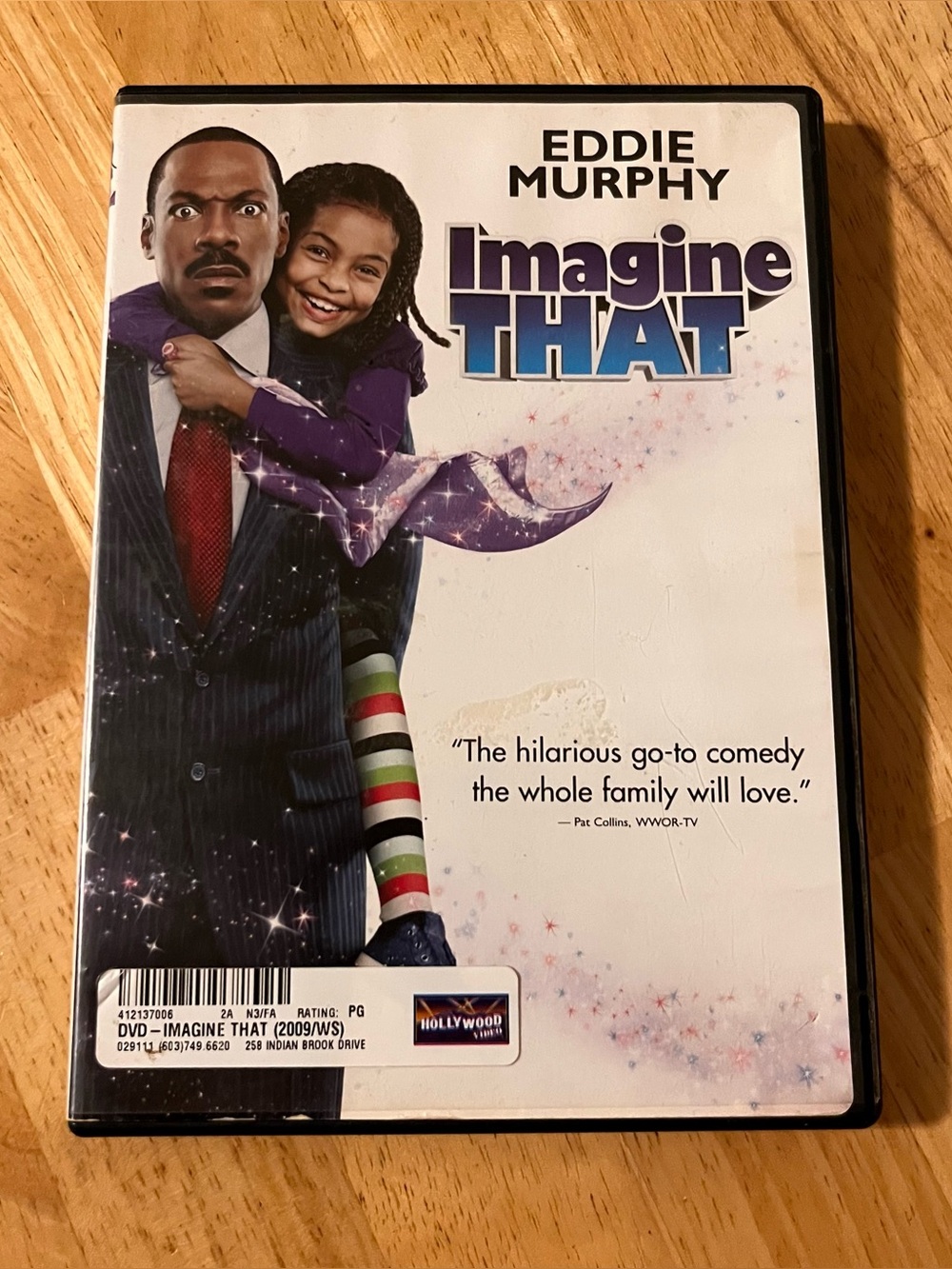 Eddie Murphy Imagine That DVD - White & Purple Cover